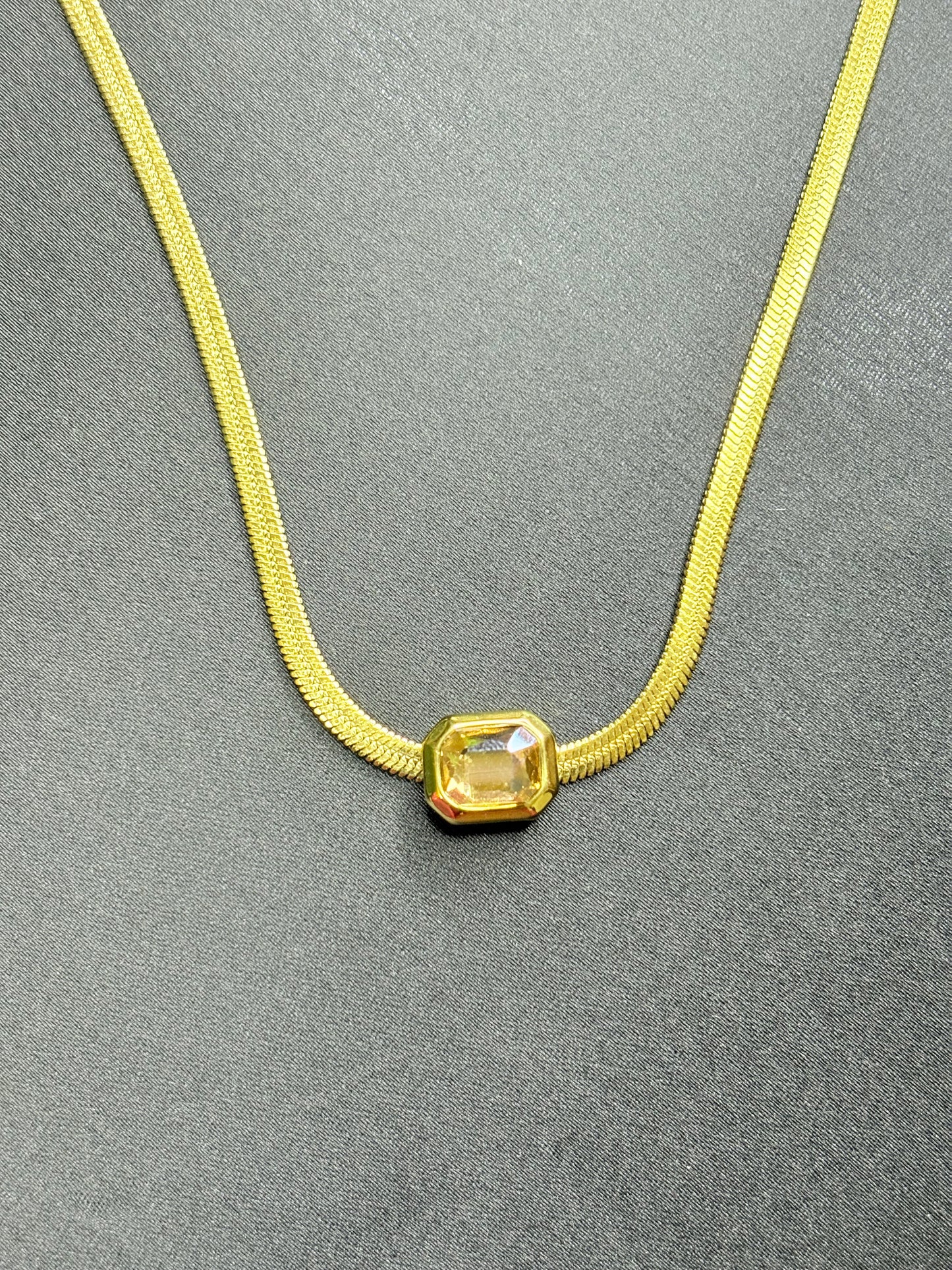 Honey Snake Necklace
