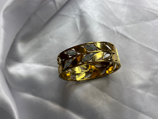 Floral Cuff Bracelet