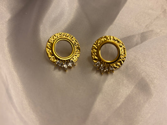 Round beauty Earrings