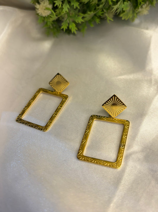 Open Box Earrings
