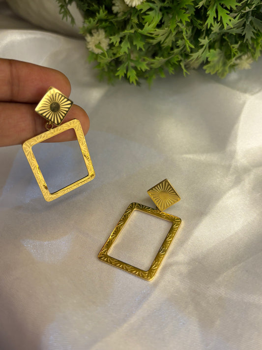 Open Box Earrings