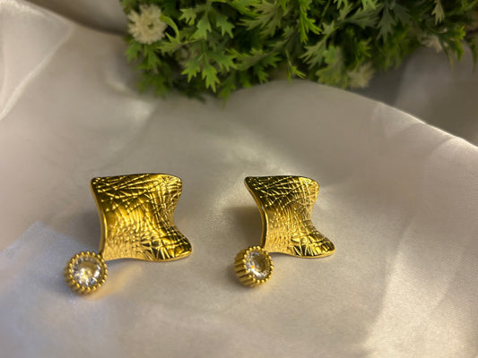 Folded Earrings
