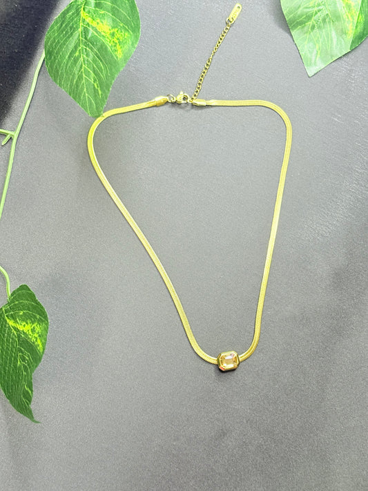 Honey Snake Necklace
