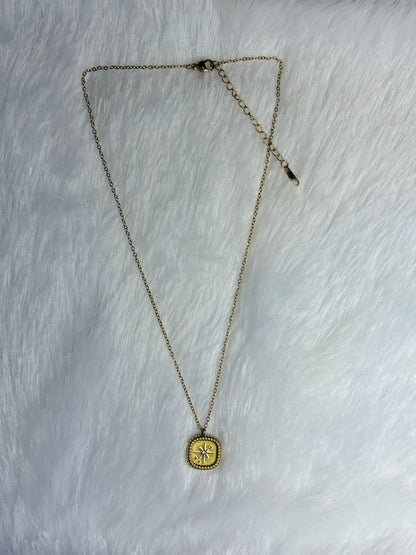 Paris Stamp Necklace