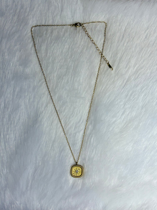 Paris Stamp Necklace