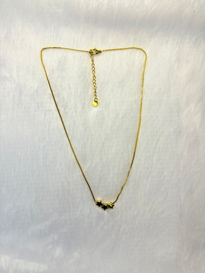 Triple Star Necklace