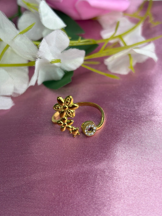 White Nova Ring